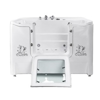 Baignoire acrylique Dpbathe pour hydrothérapie canine avec jets sous-marins pour la rééducation canine