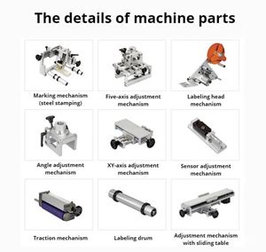 Bibo Semi-Automatic Sticker Label Applicator for Bottles and Carton <b>Boxes</b> With Paper Labels High Efficiency Labeling Machine Sea - Product Image 3