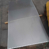 Grillage perforé en acier inoxydable 304 sablé, découpé au laser, plaque personnalisée, usinage CNC OEM, maille de protection
