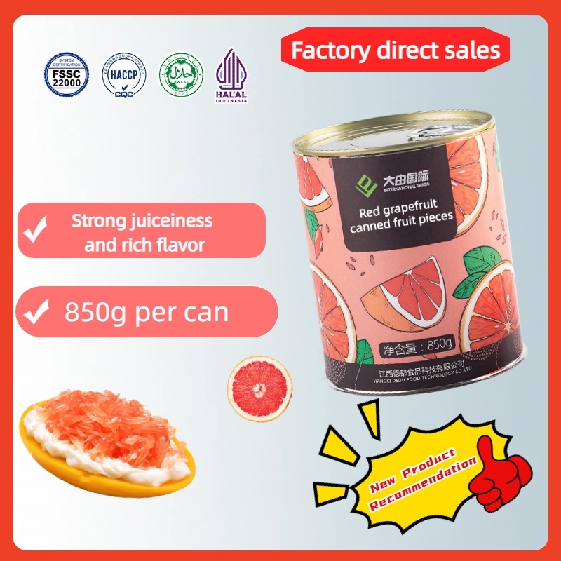 850g Canned Green Grape Fruit Green