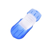 Boîte de savon en feuilles de plastique, conteneur de papier moussant pour lavage des mains, boîtes jetables de voyage
