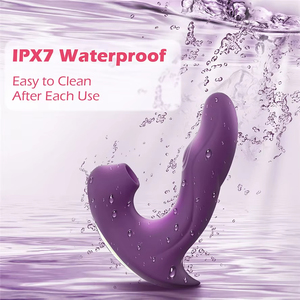 Nuevo Vibrador de Doble Cabeza para Mujeres con 10 Modos de Vibración, Juguete Sexual con Función de Succión y Vibración - Product Image 4
