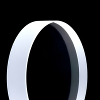 Plaque optique en quartz MgF2 HC-Optics personnalisée OEM UV IR VIS avec revêtement antireflet >95% d'apports lumineux clairs Hubei 0,5 kg