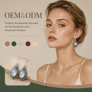 Ear enlace oem odm 925 Sterling Silver Vintage Filigree Rainbow Moonstone Dangle <b>Hook</b> <b>Earrings</b> Antique Gemstone Drop <b>Earrings</b> - Product Image 1