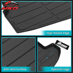 Compatible con MINI Cooper Countryman 17-24, tapete impermeable de TPE para la bandeja del maletero trasero. - Product Image 3