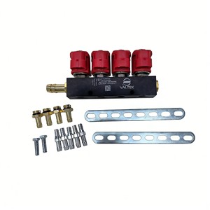 Kit de Inyectores Common Rail Automotrices VALTEK Tipo CNG/<span class=keywords><strong>GLP</strong></span> - Compatible con Motores de Gasolina, Piezas del Sistema de Combustible, 4 Cilindros - Product Image 2