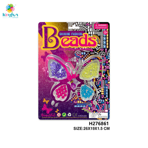 Venta caliente <span class=keywords><strong>Accesorios</strong></span> hechos a mano Fabricación de joyas Kit de cuentas para niños Juegos de <span class=keywords><strong>accesorios</strong></span> de cuentas para niñas Promoción Juguetes Dollar Store - Product Image 1