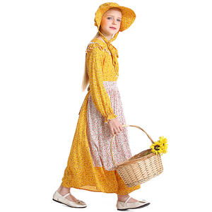 2025 nouveaux styles ferme Halloween conte de fées enfants fille dentelle rouge Plaid bière robe tenue Cosplay petite femme de chambre Costume - Product Image 4