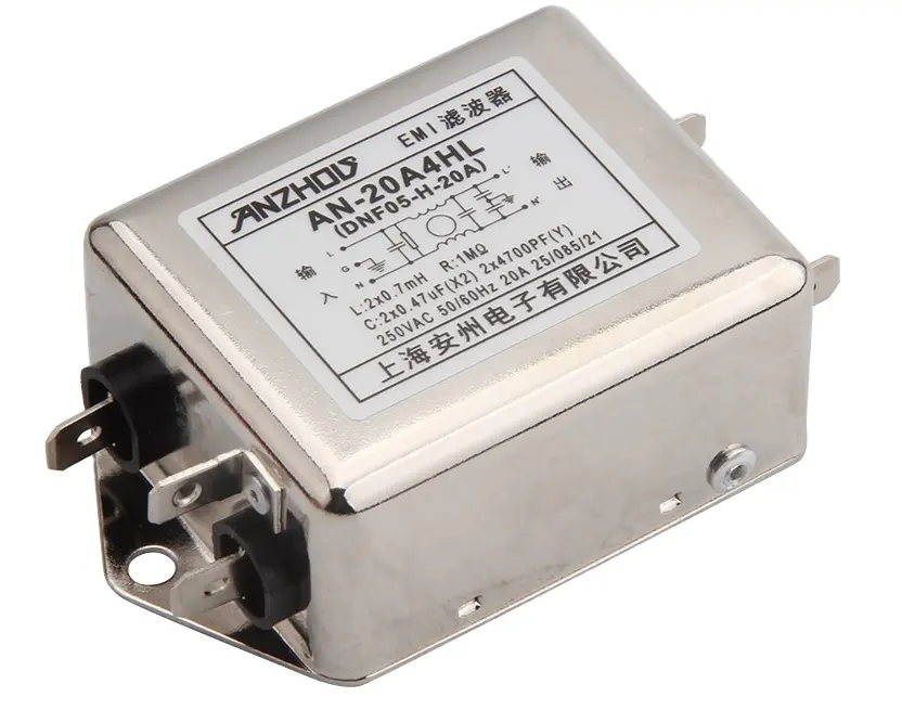 AN-20A4HL 20A 250V EMI AC power filter noise filter DNF05-H-20A