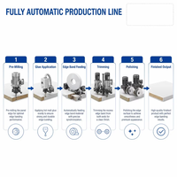 Machine à chantourner automatique Sibit 7,5 kW 380 V pour la production de contreplaqué et le collage bois/PVC