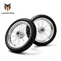 Kit de roues Supermoto Light Bee 2e génération pour Surron 2026, 17 pouces avant et arrière, 100/80-17 130/70-17, moyeu en aluminium CNC