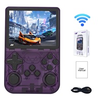 Console de jeu portable rétro, émulateur Android, WiFi 2,4 GHz, multijoueur, 3500 mAh, 4 Go, jeux d'arcade