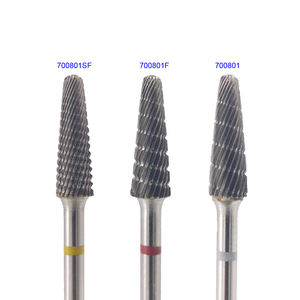 Côn Hình dạng siêu tốt đôi Chip ngắt cắt carbide nha khoa quay BUR - Product Image 1