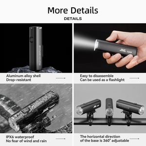 ROCKBROS Luce per Bicicletta ad Alta Intensità 1200 Lumen per Guida Notturna, Faro Impermeabile per Bici da Strada e Montagna, Attrezzatura Professionale per Ciclismo - Product Image 6