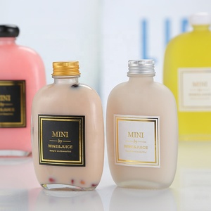 Bán Sỉ 100 Ml 125 Ml 250 Ml 350 Ml 500 Ml Chai Thủy Tinh Pha Trà Cà Phê Uống Lạnh Có Nắp - Product Image 2