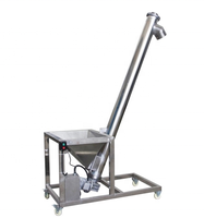Machine d'alimentation à vis pour poudre de sucre 2000 kg/h avec garantie d'un an, système de convoyage à vis pour poudre de cacao
