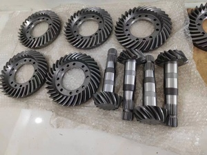 Hochpräzises Spiralkegelradsatz Kronenrad und Ritzel Langlebiges Untersetzungsgetriebe Getriebeteile - Product Image 3