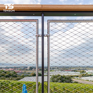 Barandilla de <span class=keywords><strong>Malla</strong></span> <span class=keywords><strong>Invisible</strong></span> de Acero Inoxidable, Barandilla Minimalista <span class=keywords><strong>para</strong></span> Balcón/Hotel |   Pulido Espejo, Tamaño Personalizado, 5 Años - Product Image 5