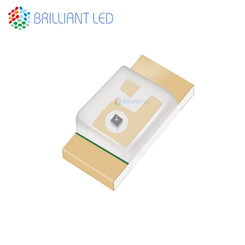 Factory direct sales patch LED 0402 red light high light bead 0402 Blue 0402 green smd package