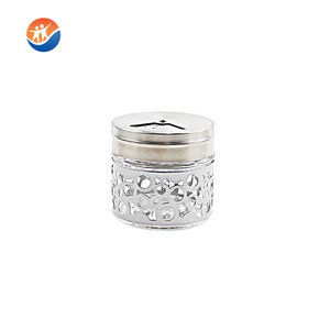 批发经典方形玻璃调料罐，带底座，防尘且保新鲜 - Product Image 4