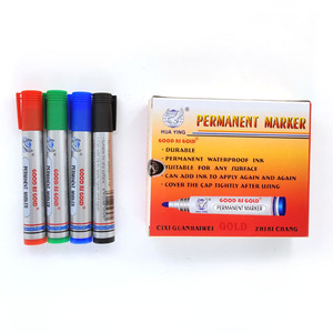 ปากกามาร์คเกอร์เบอร์ 3200 หมึกปลอดสารพิษ ปากกาเขียนติดทนนาน หมึกกันน้ำ ปากกาสีเหลืองทนทาน - Product Image 2