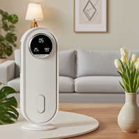 Écran Rechargeable 1800mAh Mini diffuseur d'arôme purificateur d'air intelligent 50ml moniteur de température de réservoir parfum sans eau pour hôtel