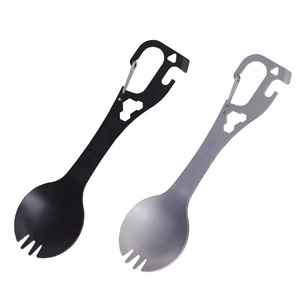 Forchettino Multiuso in Acciaio Inox con Apribottiglie, Ecologico e Leggero per Campeggio, Viaggi e Avventure all'Aperto - Product Image 4