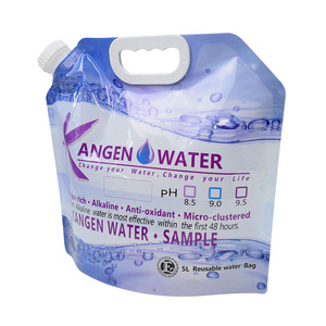 Sac de stockage d'eau Kangen pliable et réutilisable de grande capacité 5L avec poignée, pour machine K8 - Offre Spéciale - Product Image 3