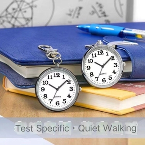 Nuovo Orologio <span class=keywords><strong>da</strong></span> Tasca con Portachiavi Moschettone Promozionale Personalizzato Orologio <span class=keywords><strong>da</strong></span> Infermiere Dottore Portachiavi con Ciondolo Orologio Regalo per Bambini - Product Image 3