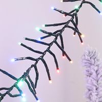 TSINYE 540LEDs 1000LEDs 1500LEDs Cluster Lights Warm White Christmas Tree Lights 8 Modes Waterproof Battery Powered Christmas