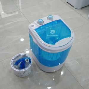 Lave-linge <span class=keywords><strong>compact</strong></span> <span class=keywords><strong>3</strong></span> en 1 semi-automatique, mini lave-linge pour chaussures, essorage, ouverture par le haut, portable, utilisation domestique, <span class=keywords><strong>machine</strong></span> à <span class=keywords><strong>laver</strong></span> en plastique - Product Image 1