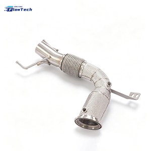 Tubo de Escape de Alto Rendimiento con Protección Térmica para MINI COOPER S F56 B48 2.0T, Sistema de Escape de Alto Flujo de Acero Inoxidable 304, Pieza de Carreras Ensamblable - Product Image 1