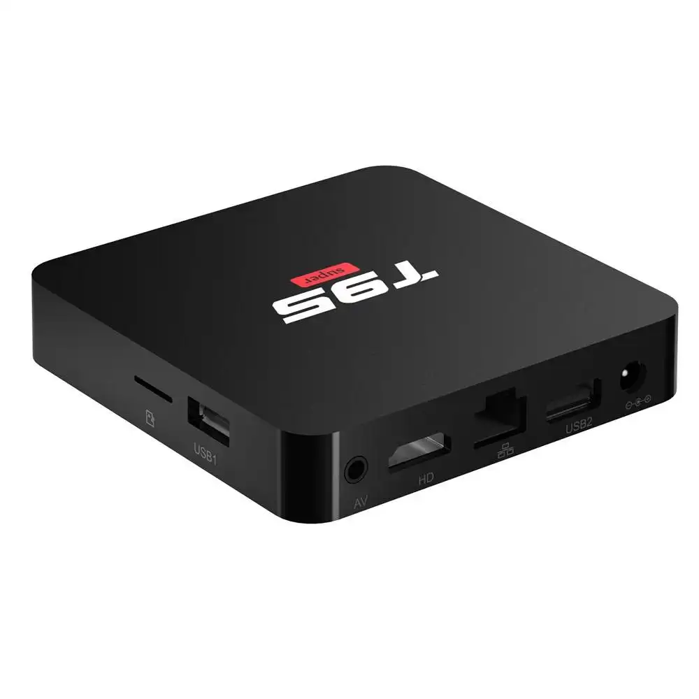T95 סופר 2 + 16GB אנדרואיד 10.0 טלוויזיה תיבת Wifi HD OTT מדיה נגן