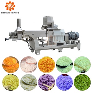 Dây chuyền sản xuất tự động máy đùn 200-500 kg/giờ <span class=keywords><strong>panko</strong></span> bánh mì vụn bánh mì làm máy đùn - Product Image 2