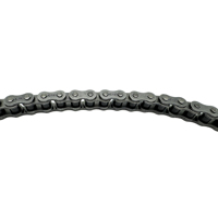 Chaîne de moto personnalisée 428H, chaîne à rouleaux de transmission de haute qualité et durable pour pièces de moto