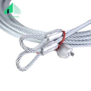 Bagues de câble en aluminium galvanisé Bagues en aluminium galvanisé de qualité supérieure pour le levage des câbles de tension dans les portes de garage sectionnelles - Product Image 1