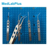 Micro-pinces pour greffe de cheveux, extraction et implantation des follicules capillaires, pinces en acier inoxydable, ensemble de 4 pièces, pince réglable