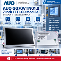 Module d'affichage LCD de remplacement AUO G070VTN01.0, 7 pouces, 800x480, TFT LCD, LVDS, pour équipement de contrôle industriel
