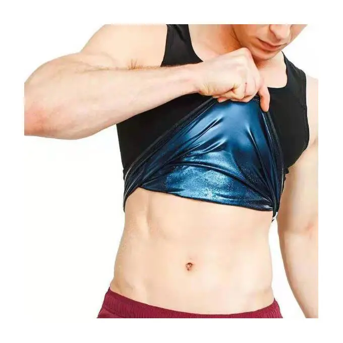 SL219 Sweat Flex body Shaper Men Workout Tank Top Weight Loss Sauna Fat Burning Shapewear Slimming Corset Women Body Shaper Vest