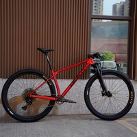 Vélo de montagne de course MCELO SE en fibre de carbone 29 pouces pour adultes, 12 vitesses, frein à disque hydraulique, vélo tout-terrain