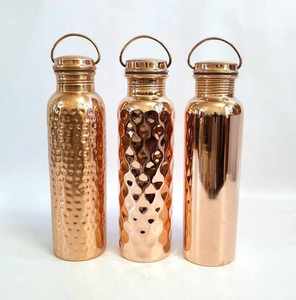 Super Quality Travelling Water Storage Copper <b>Bottle</b> Design Gift Kitchenware Drink Ware <b>Metal</b> Water <b>Bottle</b> Insulated - Product Image 3