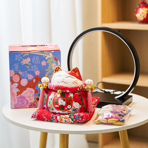 <span class=keywords><strong>Tirelire</strong></span> en céramique pour porte-bonheur, décoration de maison japonaise, <span class=keywords><strong>tirelire</strong></span> en forme de <span class=keywords><strong>chat</strong></span> - Product Image 4