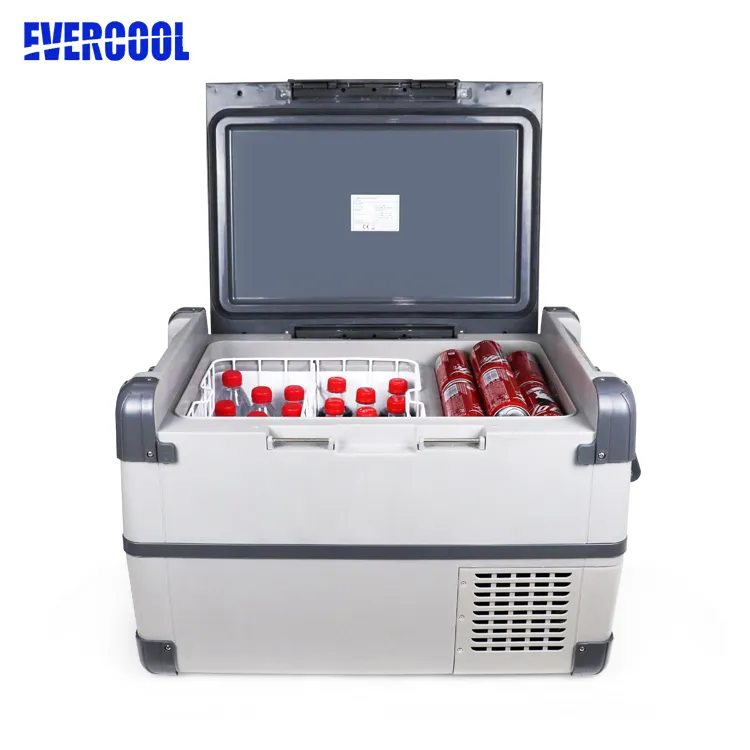 EVERCOOL 12v24v 압축기 쿨러 60 리터 냉장고 소형 냉장고