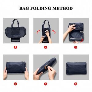 Manufacturer Direct <b>Large</b> Capacity Customizable Gym Gear Duffle Bag-Fashionable Foldable Travel Bag Portable Polyester - Product Image 5