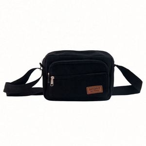 Sac à bandoulière unisexe en toile pour le sport, sac messager décontracté, vente chaude - Product Image 2