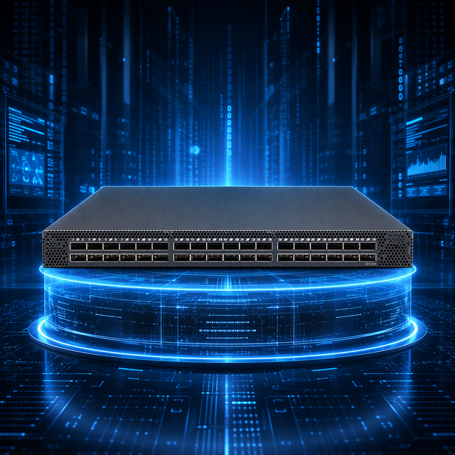 New SB7780 36 Ports QSFP28 100Gb s EDR InfiniBand 1U Managed Network Switch for Data Center in Stock