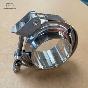 Jtld SS304 2.5 "<span class=keywords><strong>63mm</strong></span> Quick Open Exhaust Vband Clamps Turbo <span class=keywords><strong>V</strong></span> <span class=keywords><strong>Band</strong></span> Clamp avec kits de bride - Product Image 6