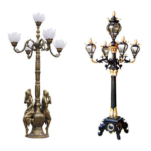 European <b>Style</b> IP65 Waterproof Classic Led Garden Light Antique Street Light and Poles Aluminum Garden Post Lamp - Product Image 1