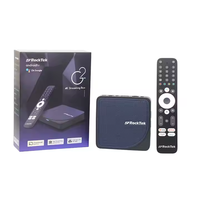 Nuevo Android TV Box UHD Certificado por Google, RockTek G2, Wifi6 Dual, 4GB 32GB ROM, Quad Core, 2T2R, 1000Mbps, 4K, AndroidTV 12, Stream Box