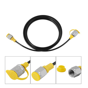 Tuyau de test de pression Desi 2,0 m 63 bars en caoutchouc EPDM, point de connexion hydraulique pour usage industriel - Product Image 5